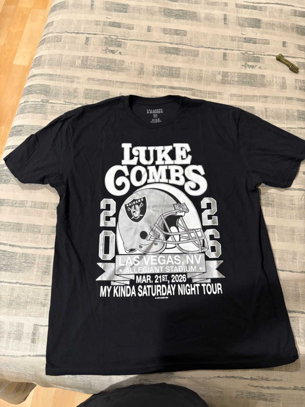 Luke Combs Tour T‑Shirt in Black and White